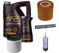 DENCKERMANN Controllo Set MANNOL Extreme 5W-40 6L Per BMW 3 Serie 316i