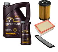 DENCKERMANN Controllo Set MANNOL Extreme 5W-40 6L Per BMW 3 Serie 318I 316I