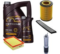 DENCKERMANN Controllo Set MANNOL Extreme 5W-40 6L per BMW 3er Cabriolet 320