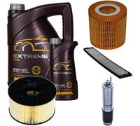 DENCKERMANN Controllo Set MANNOL Extreme 5W-40 6L per BMW 3er Compact 316 TI