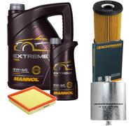 DENCKERMANN Controllo Set MANNOL Extreme 5W-40 6L Per BMW 3er Compact 316i