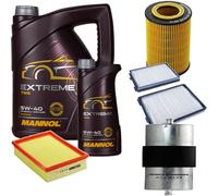 DENCKERMANN Controllo Set MANNOL EXTREME 5W-40 6L Per BMW 5 Serie 523I 520I 528I