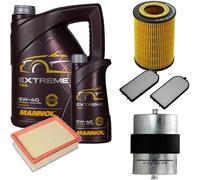 DENCKERMANN Controllo Set MANNOL Extreme 5W-40 6L per BMW 7er 728i iL Kit Olio