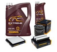 DENCKERMANN Controllo Set MANNOL EXTREME 5W-40 6L Per Chevrolet Aveo/Kalos