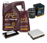 DENCKERMANN Controllo Set MANNOL EXTREME 5W-40 6L Per Chevrolet Spark 1.0
