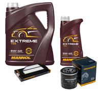 DENCKERMANN Controllo Set MANNOL EXTREME 5W-40 6L Per Chevrolet Spark 1.0