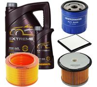 DENCKERMANN Controllo Set MANNOL Extreme 5W-40 6L per Citroën Berlingo