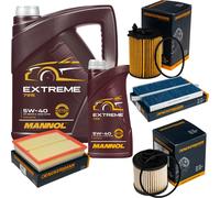 DENCKERMANN Controllo Set MANNOL Extreme 5W-40 6L per Citroën Berlingo
