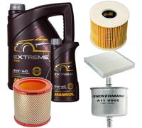 DENCKERMANN Controllo Set MANNOL Extreme 5W-40 6L per Citroën Berlingo