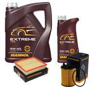 DENCKERMANN Controllo Set MANNOL Extreme 5W-40 6L per Citroën Berlingo