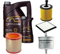 DENCKERMANN Controllo Set MANNOL Extreme 5W-40 6L per Citroën Berlingo