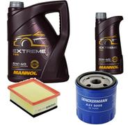 DENCKERMANN Controllo Set MANNOL Extreme 5W-40 6L per Citroën Berlingo