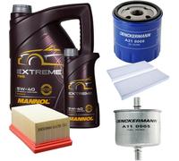 DENCKERMANN Controllo Set MANNOL Extreme 5W-40 6L Per Citroën C-Elysee