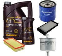 DENCKERMANN Controllo Set MANNOL EXTREME 5W-40 6L Per Citroën C5 I 2.0 16V