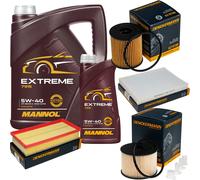 DENCKERMANN Controllo Set MANNOL Extreme 5W-40 6L Per Citroën C5 III Break