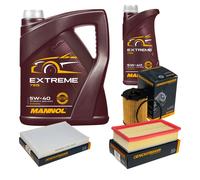 DENCKERMANN Controllo Set MANNOL Extreme 5W-40 6L Per Citroën C5 III Break