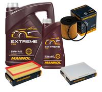 DENCKERMANN Controllo Set MANNOL Extreme 5W-40 6L Per Citroën C5 III Break