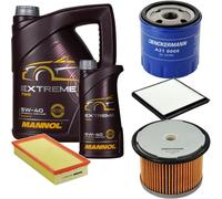 DENCKERMANN Controllo Set MANNOL EXTREME 5W-40 6L Per Citroën Xantia 1.9
