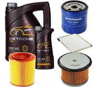 DENCKERMANN Controllo Set MANNOL EXTREME 5W-40 6L Per Citroën Xsara 1.9 TD