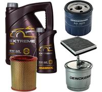 DENCKERMANN Controllo Set MANNOL EXTREME 5W-40 6L Per Fiat Doblo Cargo 1.9 D
