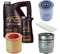 DENCKERMANN Controllo set MANNOL Extreme 5W-40 6L per Fiat Ducato