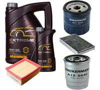 DENCKERMANN Controllo Set MANNOL EXTREME 5W-40 6L Per Fiat Multipla 1.9 JTD