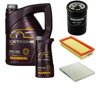 DENCKERMANN Controllo Set MANNOL Extreme 5W-40 6L Per Fiat Panda 1.2 4x4