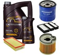 DENCKERMANN Controllo Set MANNOL EXTREME 5W-40 6L Per Fiat Scudo Kasten 2.0