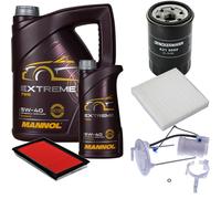Denckermann Controllo Set mannol extreme 5W-40 6L per Fiat Sedici 1.6