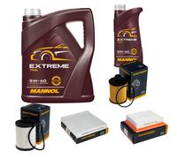 DENCKERMANN Controllo Set MANNOL EXTREME 5W-40 6L Per Fiat Sedici 2.0 D