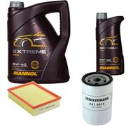 DENCKERMANN Controllo Set MANNOL EXTREME 5W-40 6L Per Ford Escort VII 1.6