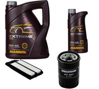 DENCKERMANN Controllo Set MANNOL Extreme 5W-40 6L Per Honda Accord VII 2.0