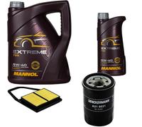 DENCKERMANN Controllo Set MANNOL EXTREME 5W-40 6L Per Honda FR-V 1.7 Civic