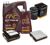 DENCKERMANN Controllo Set MANNOL EXTREME 5W-40 6L Per Honda FR-V 1.8 Civic