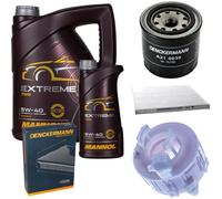 DENCKERMANN Controllo Set MANNOL Extreme 5W-40 6L Per KIA Rio III 1.4 CVVT