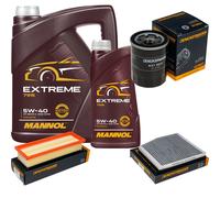 DENCKERMANN Controllo Set MANNOL EXTREME 5W-40 6L Per Lancia Ypsilon 1.4