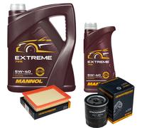 DENCKERMANN Controllo Set MANNOL Extreme 5W-40 6L Per Mazda 2 1.4 1.25