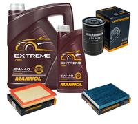 DENCKERMANN Controllo Set MANNOL Extreme 5W-40 6L Per Mazda 2 1.6