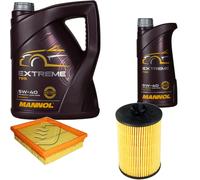 DENCKERMANN Controllo Set MANNOL Extreme 5W-40 6L Per Mercedes-Benz A-Klasse