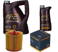 DENCKERMANN Controllo Set MANNOL Extreme 5W-40 6L Per Mercedes-Benz C-Klasse