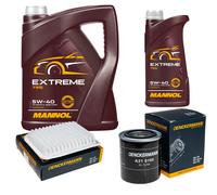 DENCKERMANN Controllo Set MANNOL Extreme 5W-40 6L Per Mitsubishi Grandis 2.4