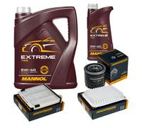 DENCKERMANN Controllo Set MANNOL Extreme 5W-40 6L Per Mitsubishi Grandis 2.4