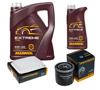 DENCKERMANN Controllo Set MANNOL Extreme 5W-40 6L Per Mitsubishi Grandis 2.4