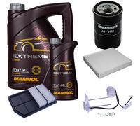DENCKERMANN Controllo Set MANNOL Extreme 5W-40 6L per Mitsubishi Outlander
