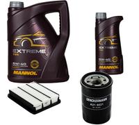 DENCKERMANN Controllo Set MANNOL Extreme 5W-40 6L Per Mitsubishi Pajero