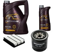 DENCKERMANN Controllo Set MANNOL EXTREME 5W-40 6L Per Mitsubishi Space