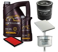DENCKERMANN Controllo Set MANNOL EXTREME 5W-40 6L Per NISSAN TERRANO II 2.4I