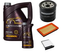 DENCKERMANN Controllo Set MANNOL EXTREME 5W-40 6L Per NISSAN TIIDA 1.6