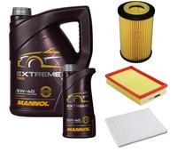 DENCKERMANN Controllo Set MANNOL Extreme 5W-40 6L Per Opel Agila (A) 1.0 1.2