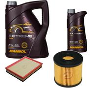 DENCKERMANN Controllo Set MANNOL Extreme 5W-40 6L Per Opel Astra H Caravan